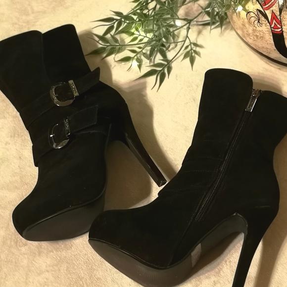 Sexy Booties Womens Black - Picture 12 of 17